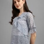 Minimal Grey Women's Top